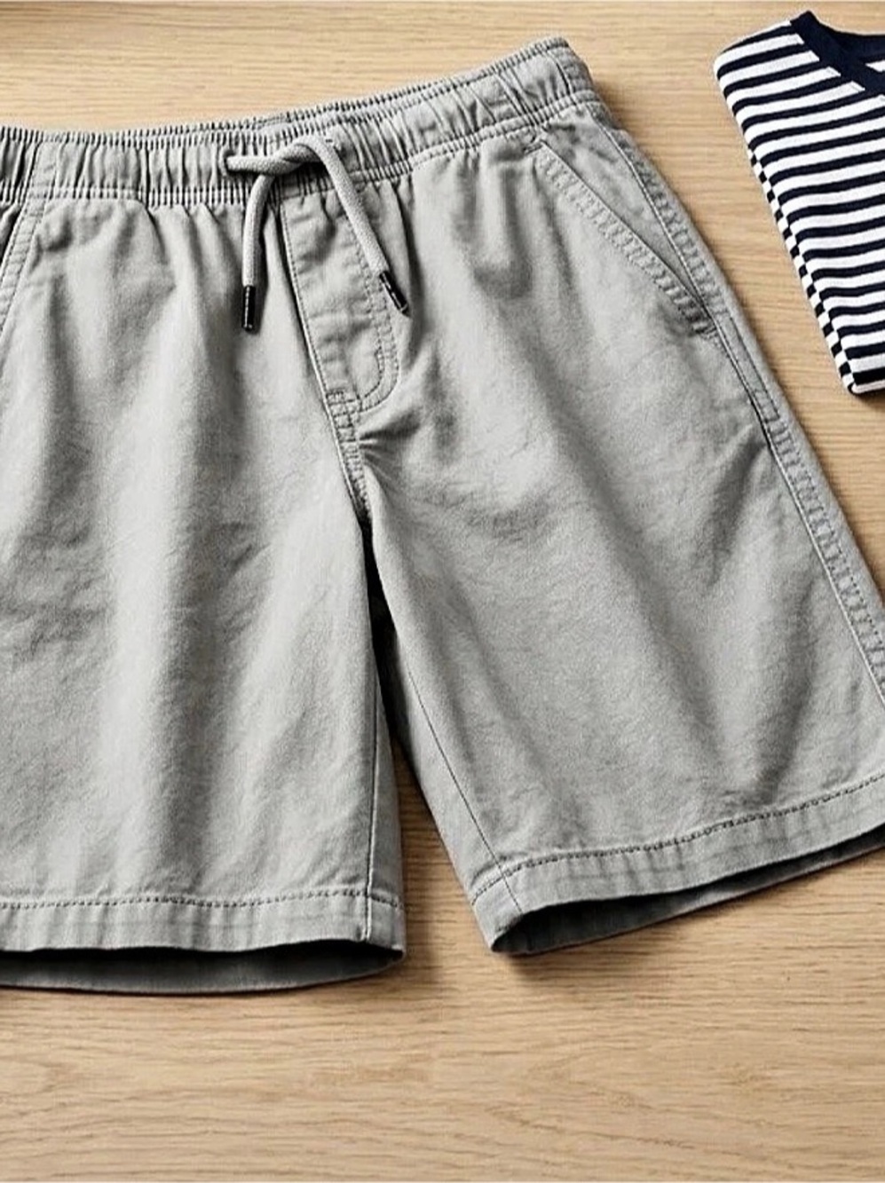 Cat and Jack Boys Pull-On Shorts Gray Size S 6/7 